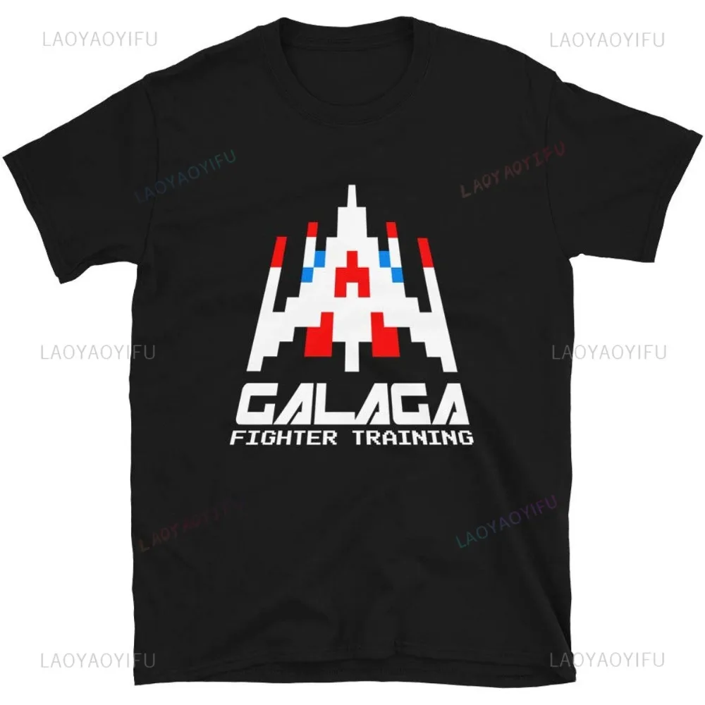 Arcade No - Arcade Galaga-camiseta vintage masculina, videogame, jogo