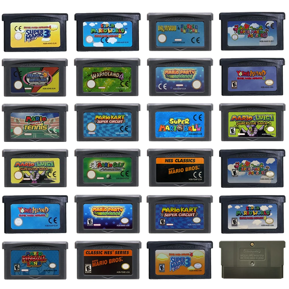 Arcade Z - Cartucho de jogo Z-GBA, série de
