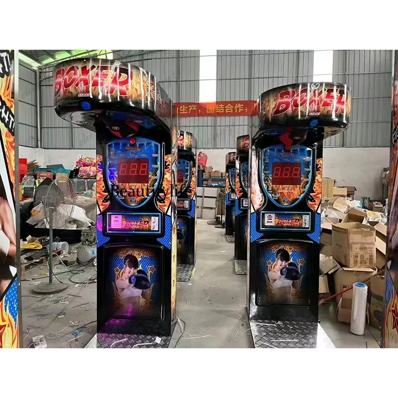 Máquina de Jogo de Boxe Operad - Boxing Machine Arcade avaliação e preço