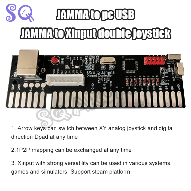 Usb para jamma xinput controla - Coin Acceptor Selector avaliação e preço