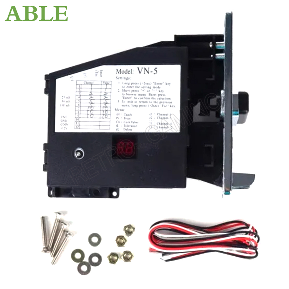 Moeda eletrônica VN-5 aceitado - Coin Acceptor Selector avaliação e preço