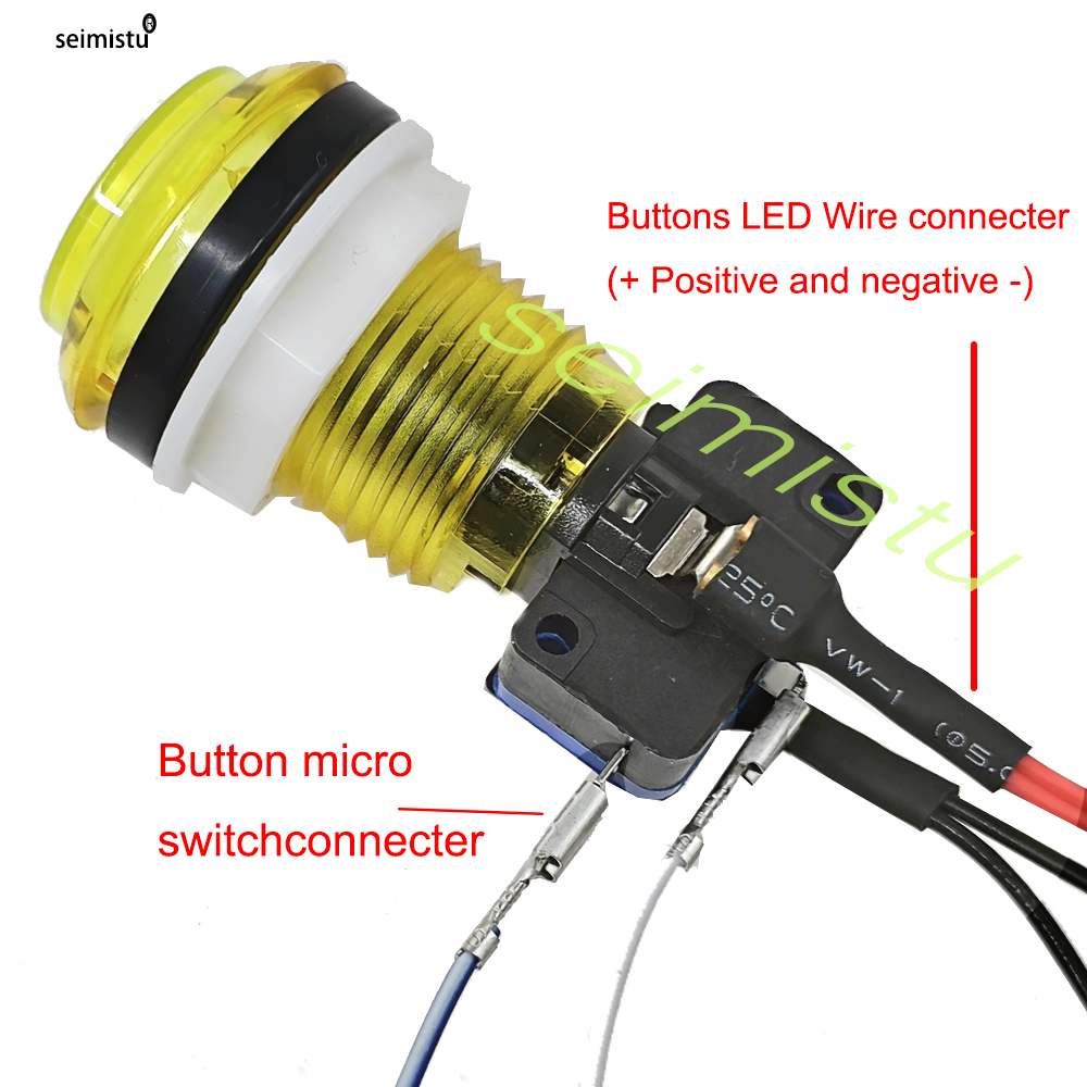 10 pçs led jogo de arcade botã - Arcade Button Pcb avaliação e preço