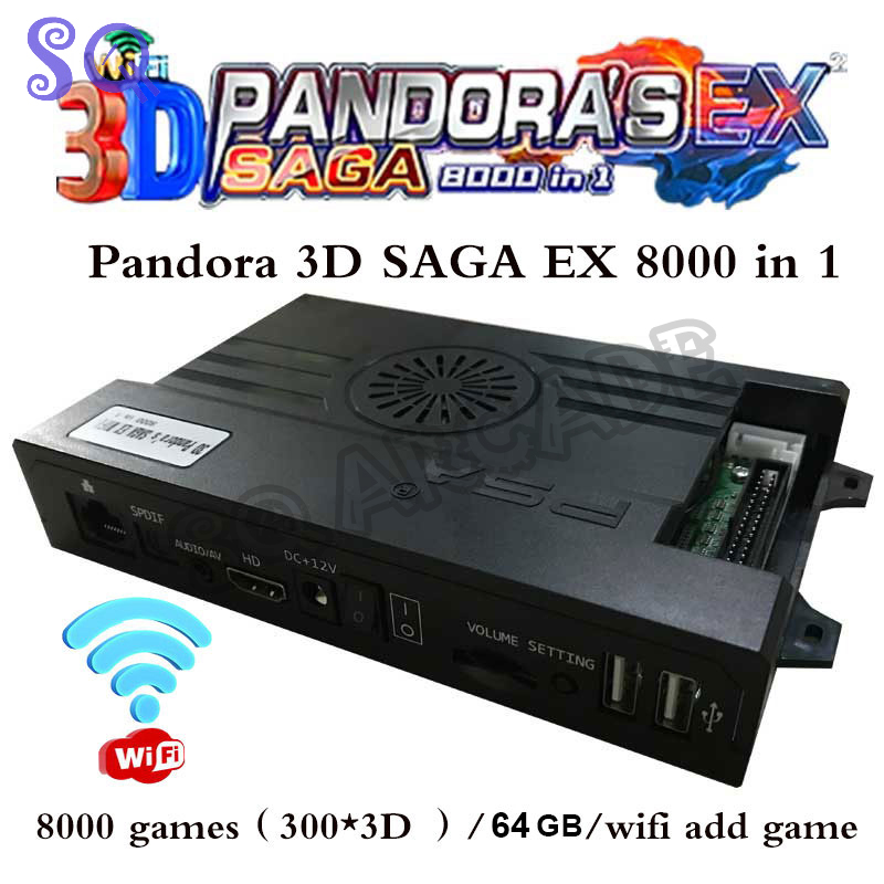 Arcade Pandora Saga Box EX2 80 - Arcade Game Jackpot avaliação e preço