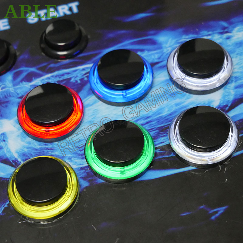 12pçs 6 cores arcade led botão - Arcade Button Pcb avaliação e preço