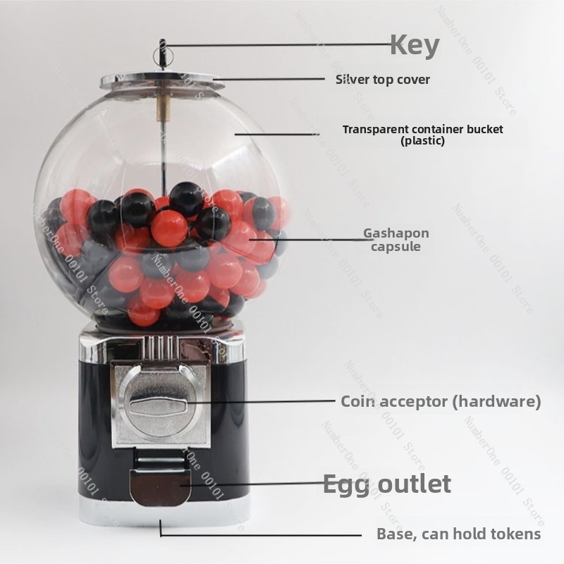 Máquina de Brinquedos em Cápsu - Prize Capsule Toy Machine avaliação e preço