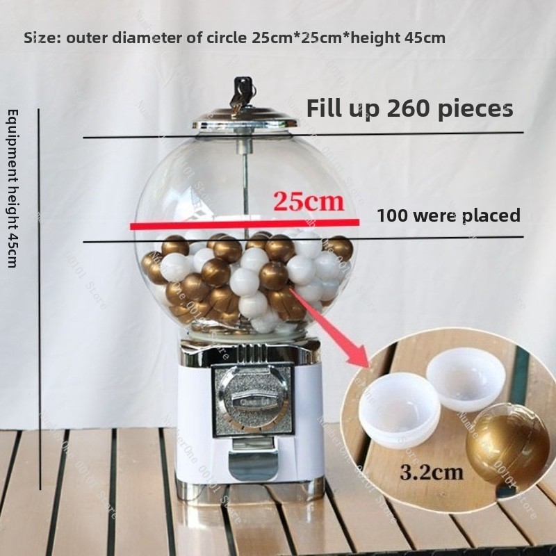 Máquina de Brinquedos em Cápsu - Prize Capsule Toy Machine avaliação e preço