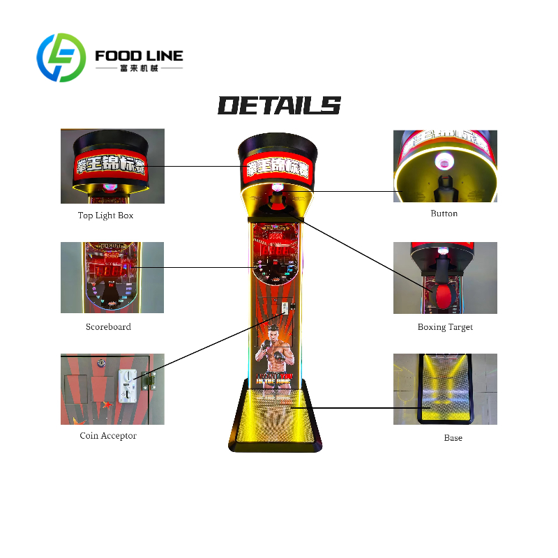 Máquina de Jogos de Boxe Eletr - Arcade Games And Vending avaliação e preço