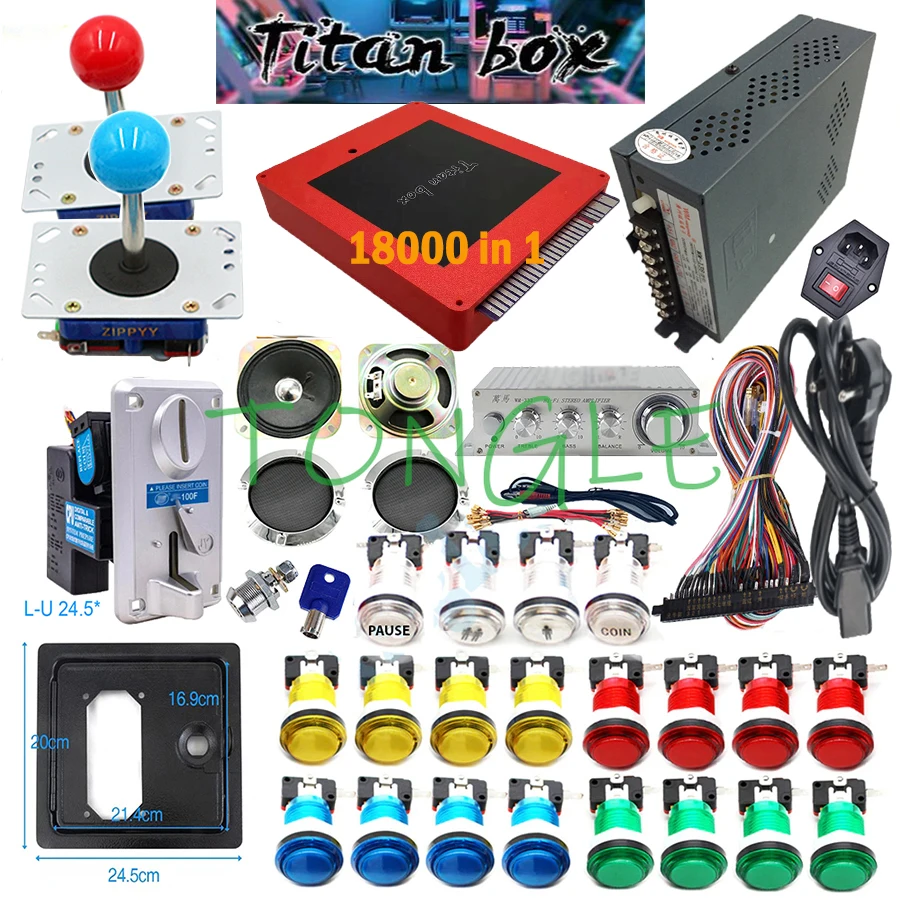 2 jogadores caixa titan 18000  - Coin Acceptor Selector avaliação e preço